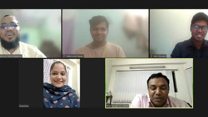 নোবিপ্রবি উপাচার্যের সঙ্গে ইউএনডিপির ভার্চুয়াল সভা অনুষ্ঠিত