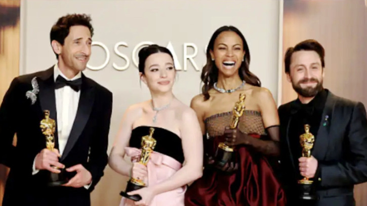 যাদের হাতে উঠল ৯৭তম অস্কার পুরষ্কার